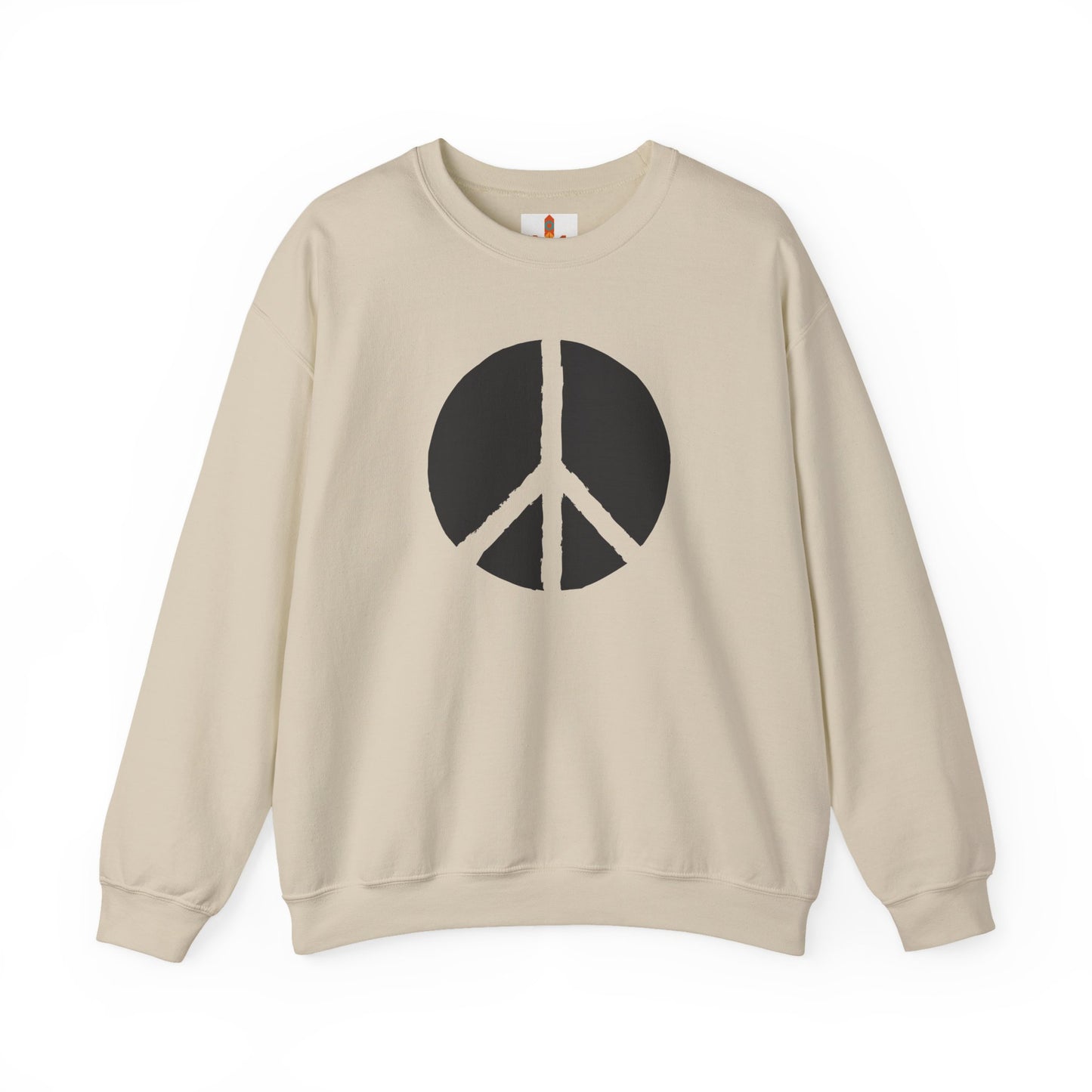 Simple Peace Sign Design Sweatshirt