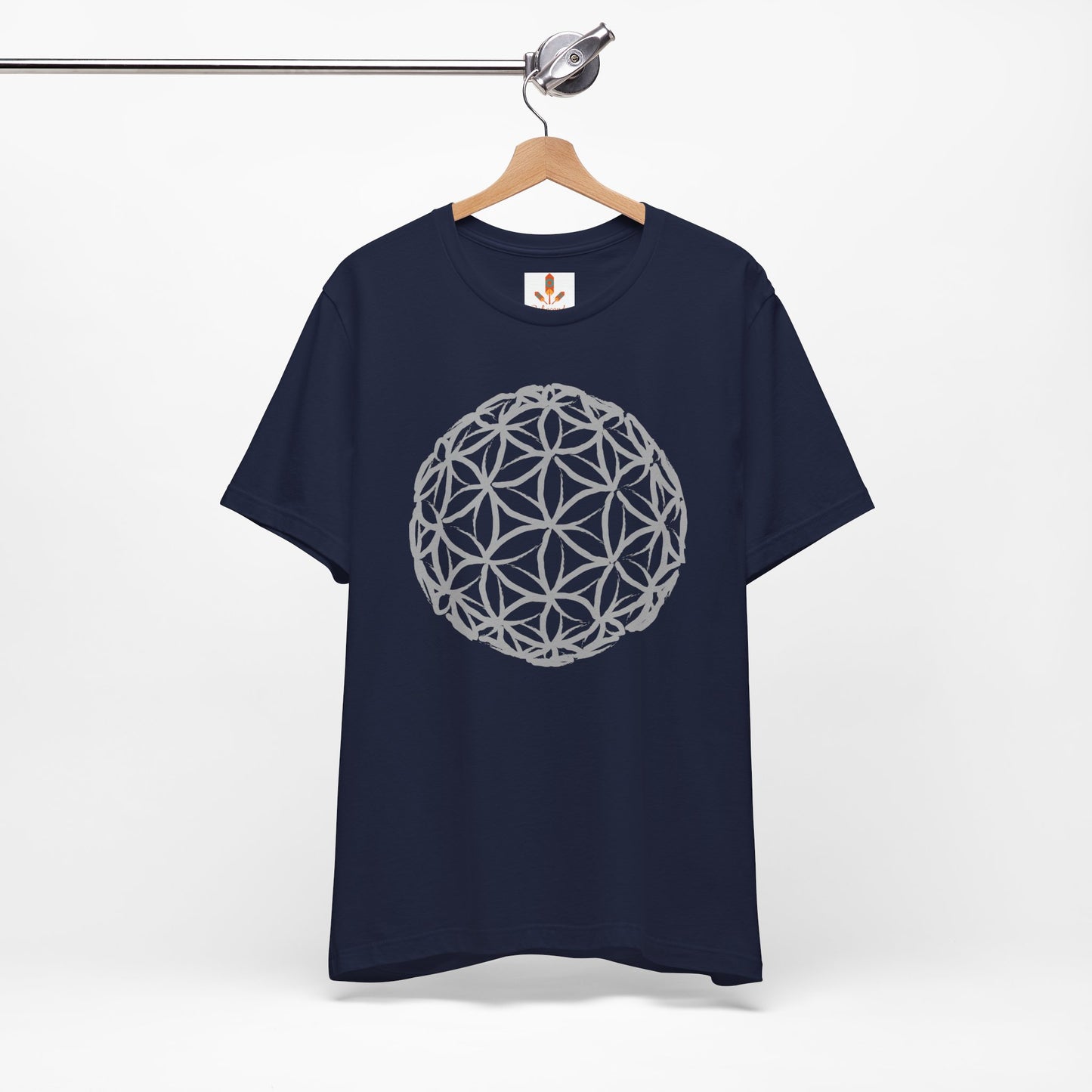 Silver Flower of Life T-shirt