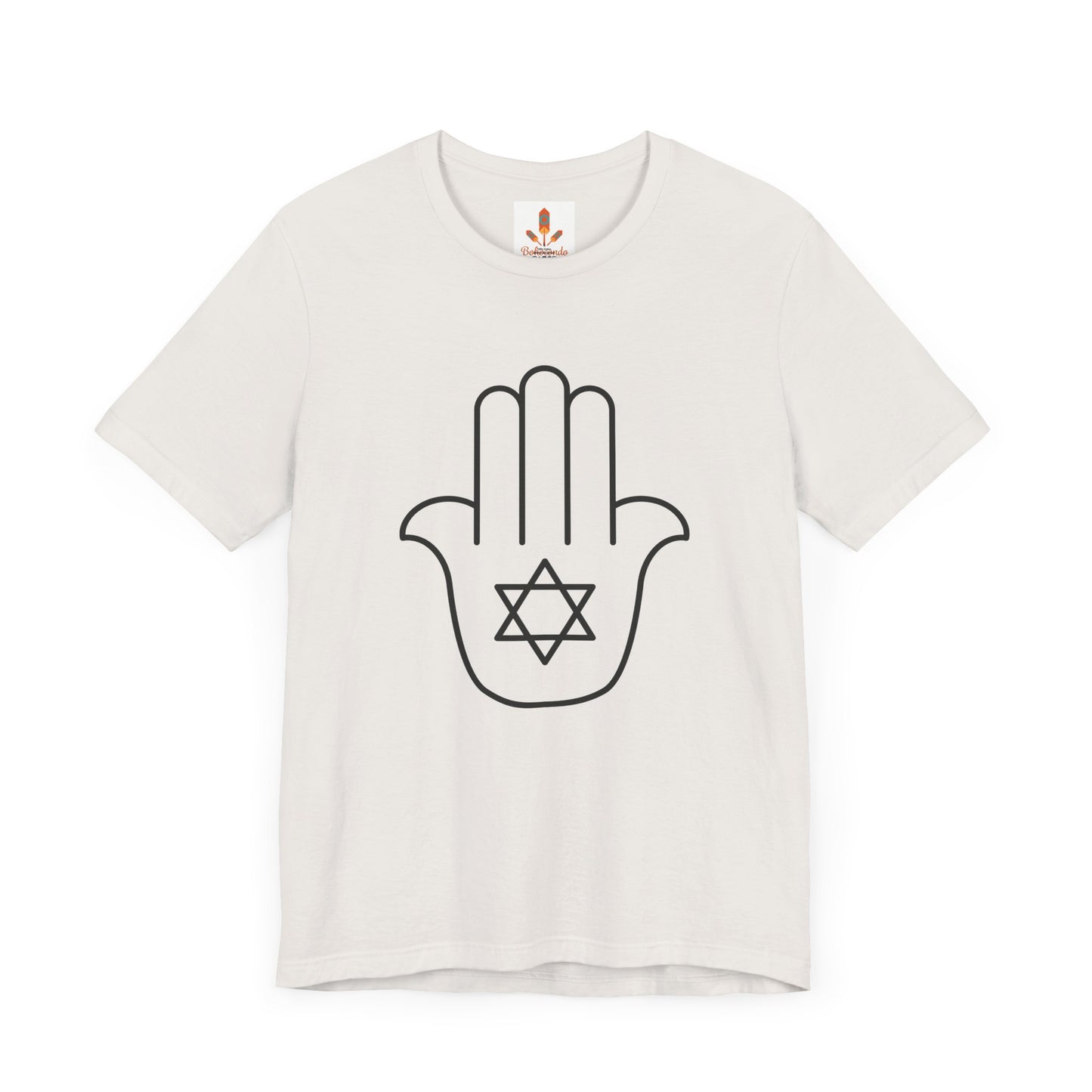 Simple Star of David in Hamsa Hand T-shirt