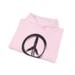 Brush Strokes Peace Sign Hoodie