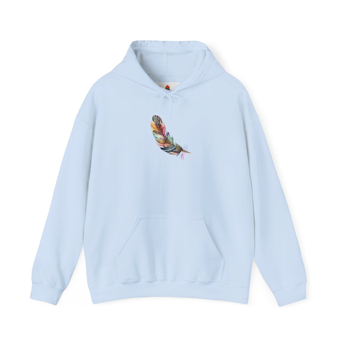 Feather Drawing Hoodie