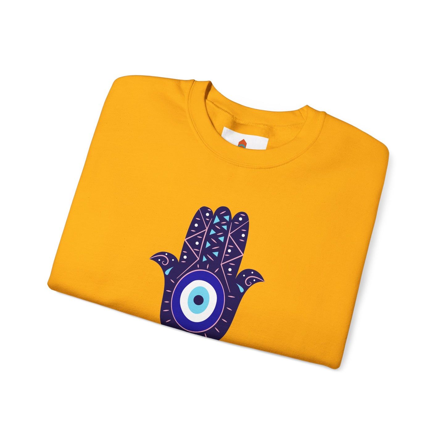 Blue Hamsa Hand Sweatshirt