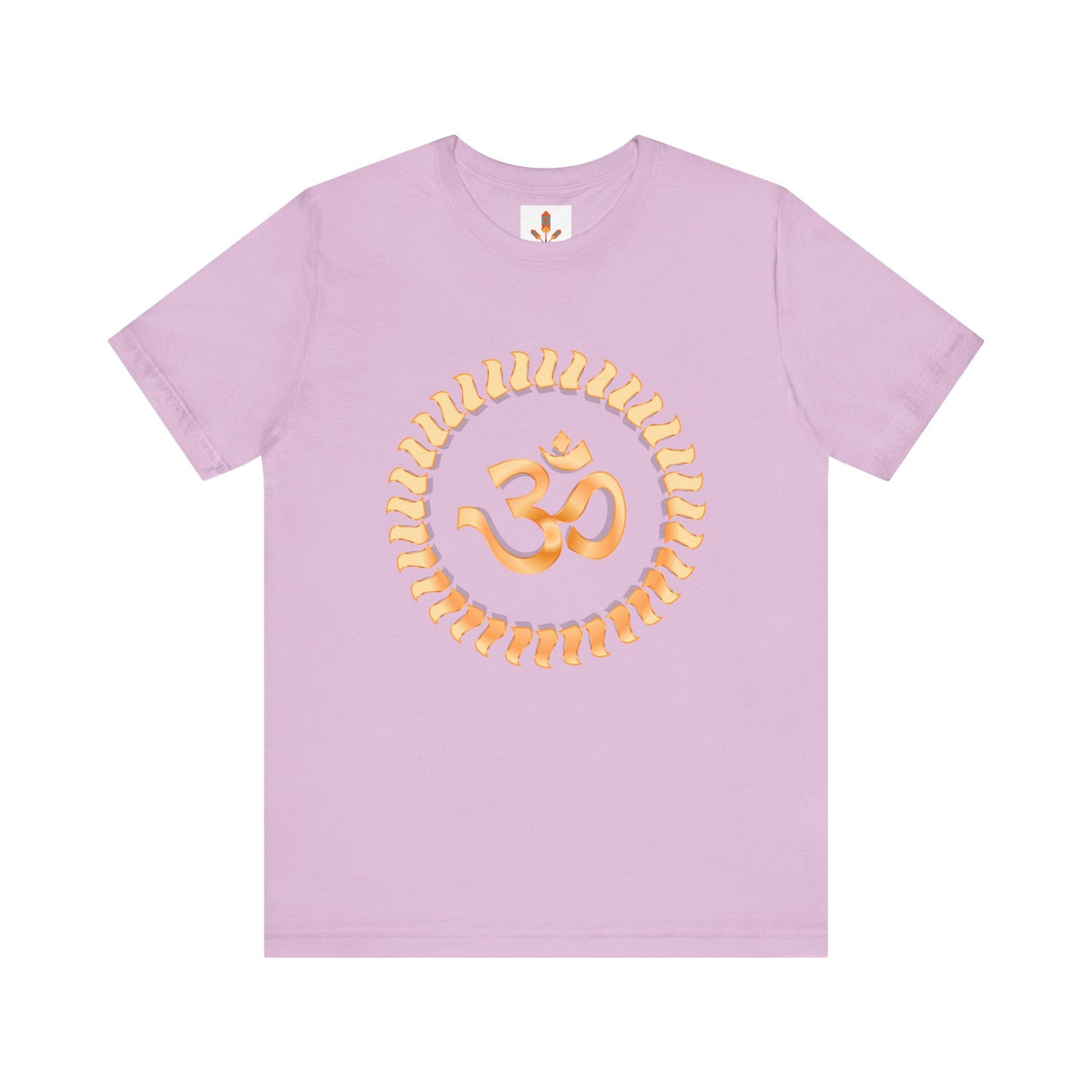 Om in Golden Sun T-shirt