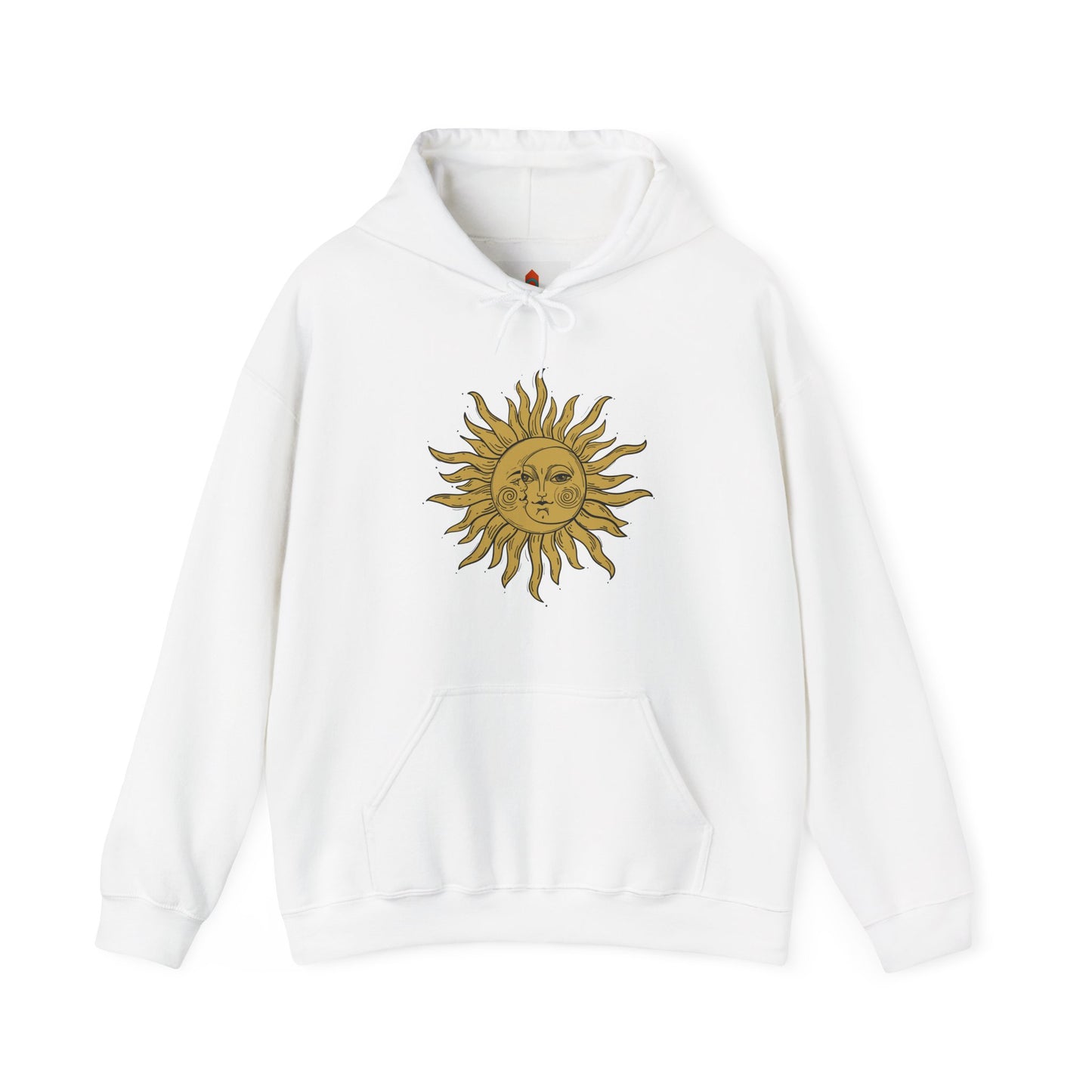 Sun and Moon Design Hoodie