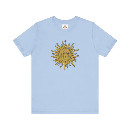 Sun and Moon Design T-shirt