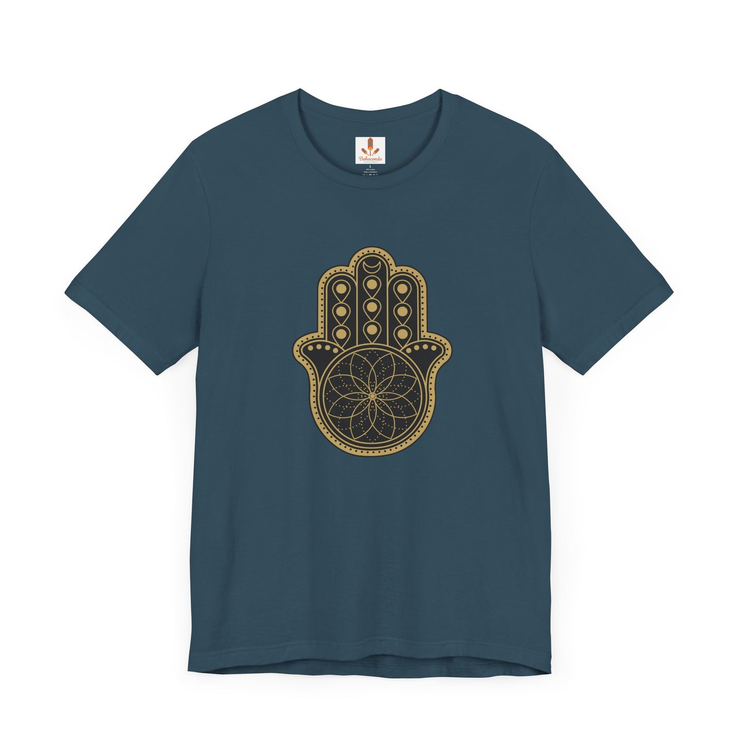 Hamsa Hand with Mandala T-shirt