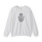 Intricate Hamsa Hand with Star of David Sweatshirt