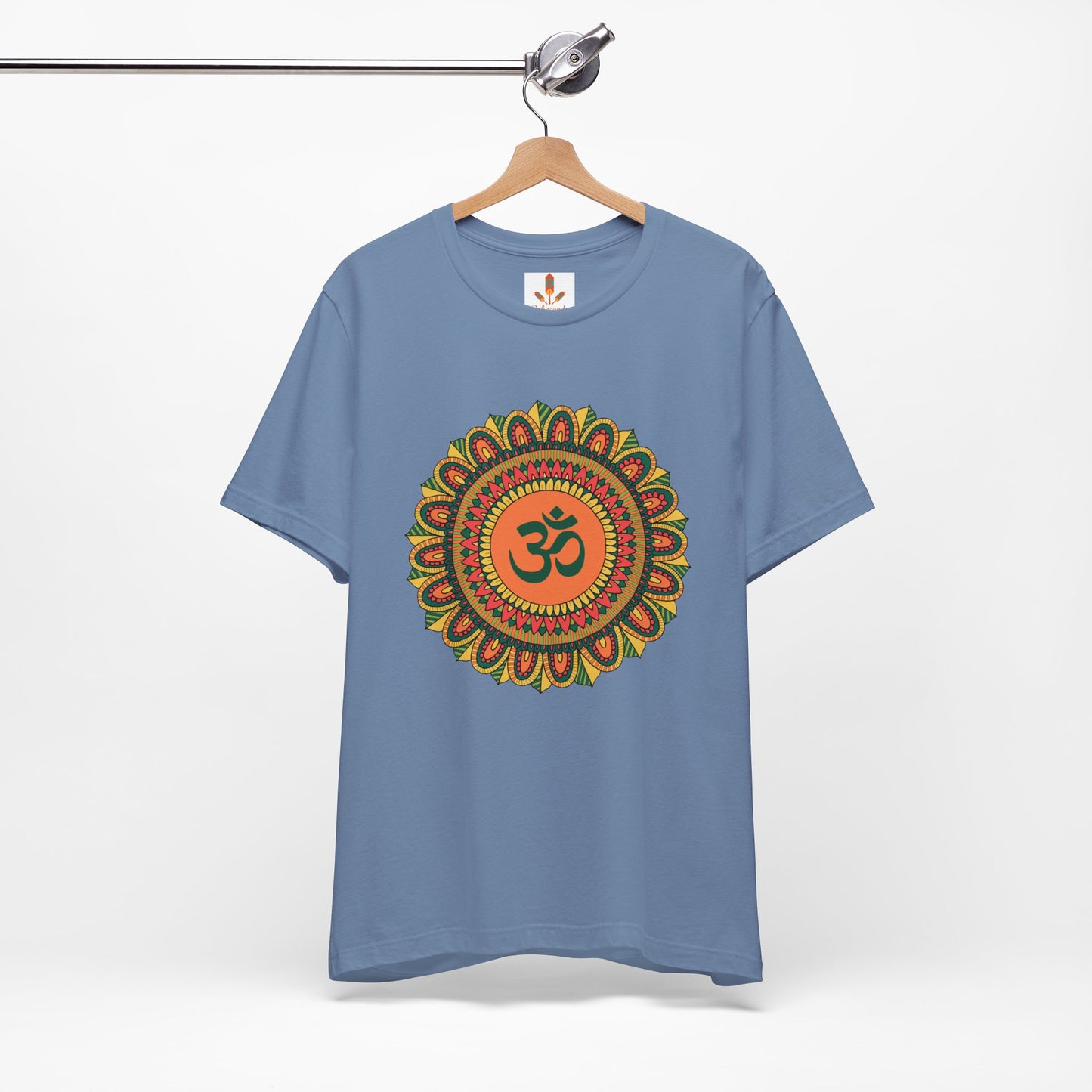 Om Multicolor Mandala T-shirt