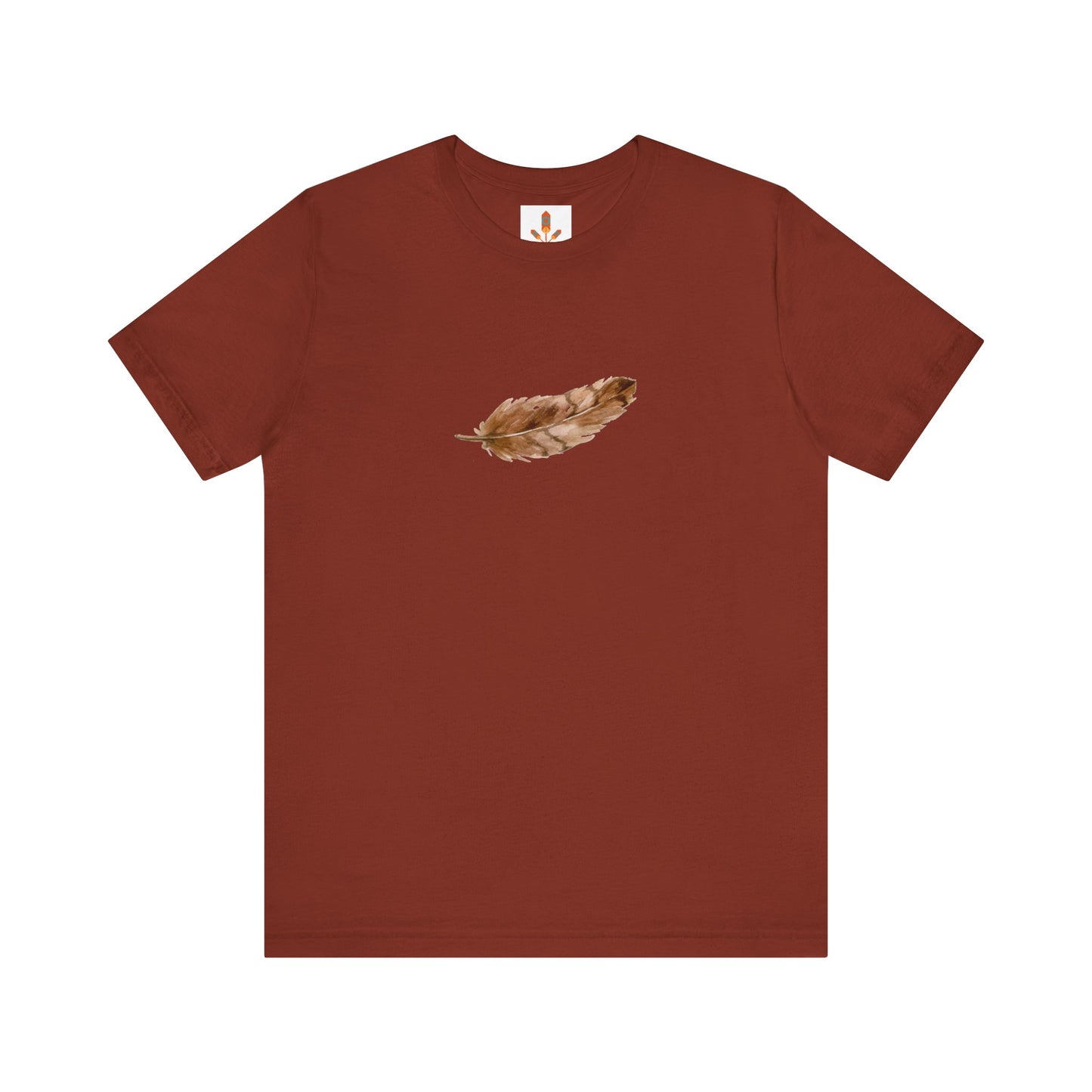 Brown Feather T-shirt