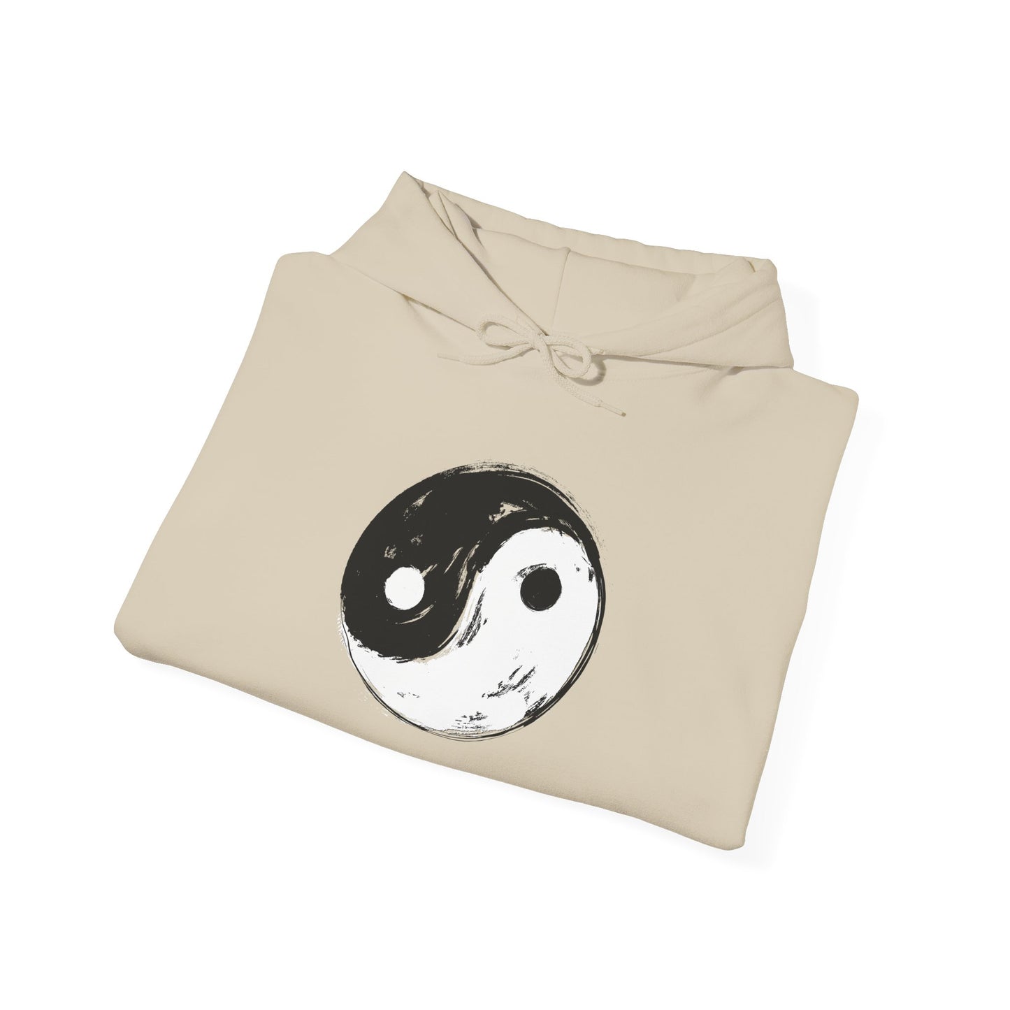 Yin Yang Drawing Hoodie