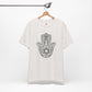 Intricate Hamsa Hand with Star of David T-shirt