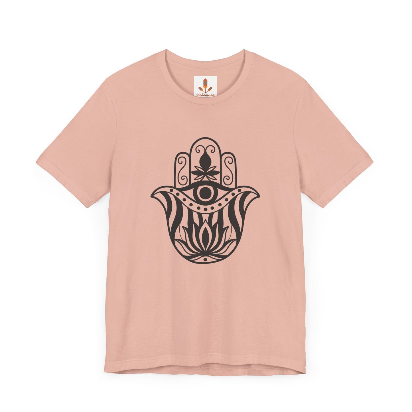 Hamsa Lotus Art T-shirt