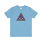 White Evil Eye and Pyramid T-shirt
