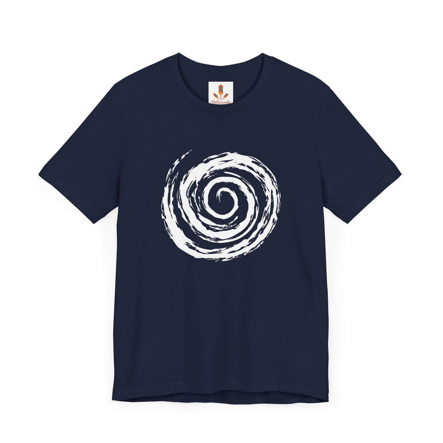 White Spiral of Life Art T-shirt