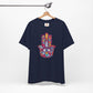 Colorful Fatima Hamsa Hand T-shirt