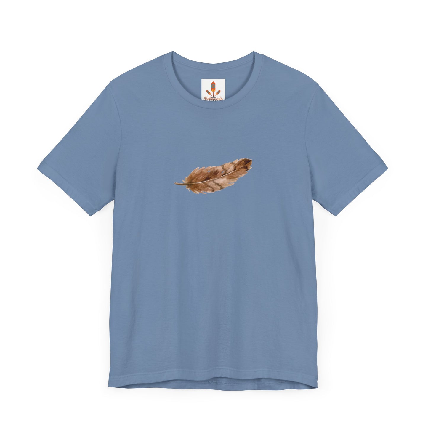 Brown Feather T-shirt