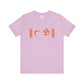 Om Written in Orange T-shirt