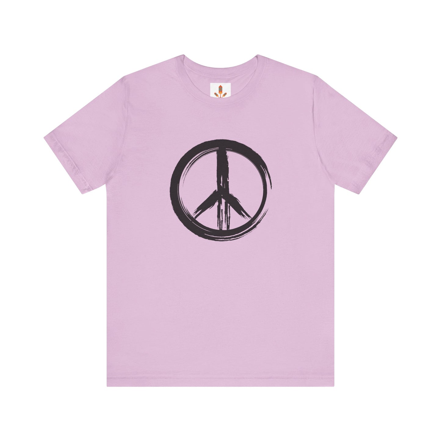 Brush Strokes Peace Sign T-shirt