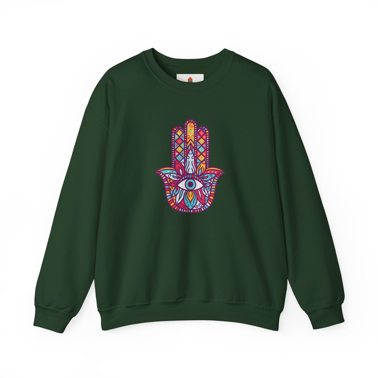 Colorful Fatima Hamsa Hand Sweatshirt