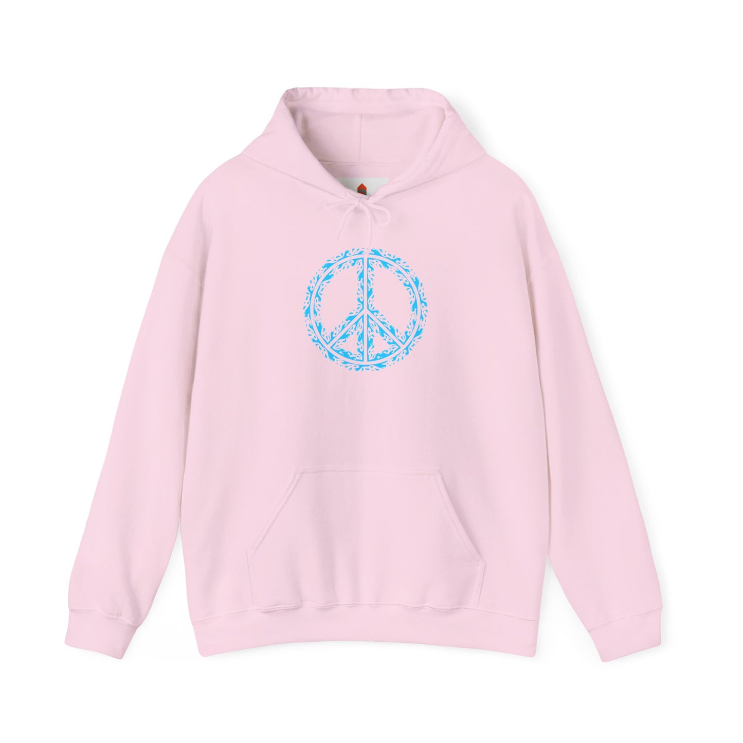 Peace Sign with Water Design Hoodie