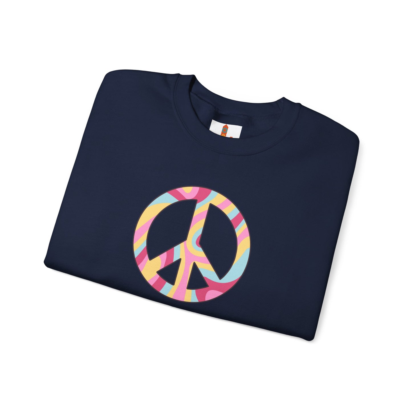 Hippie Peace Sign Sweatshirt