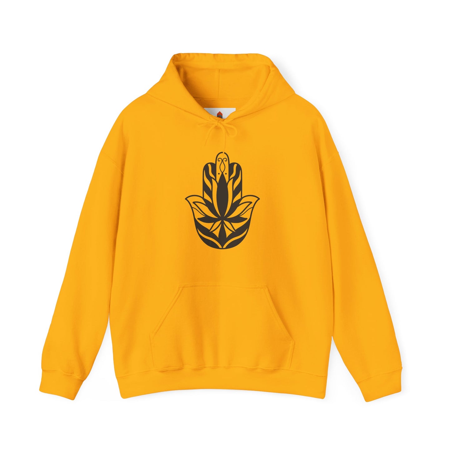 Hamsa Lotus Hand Hoodie