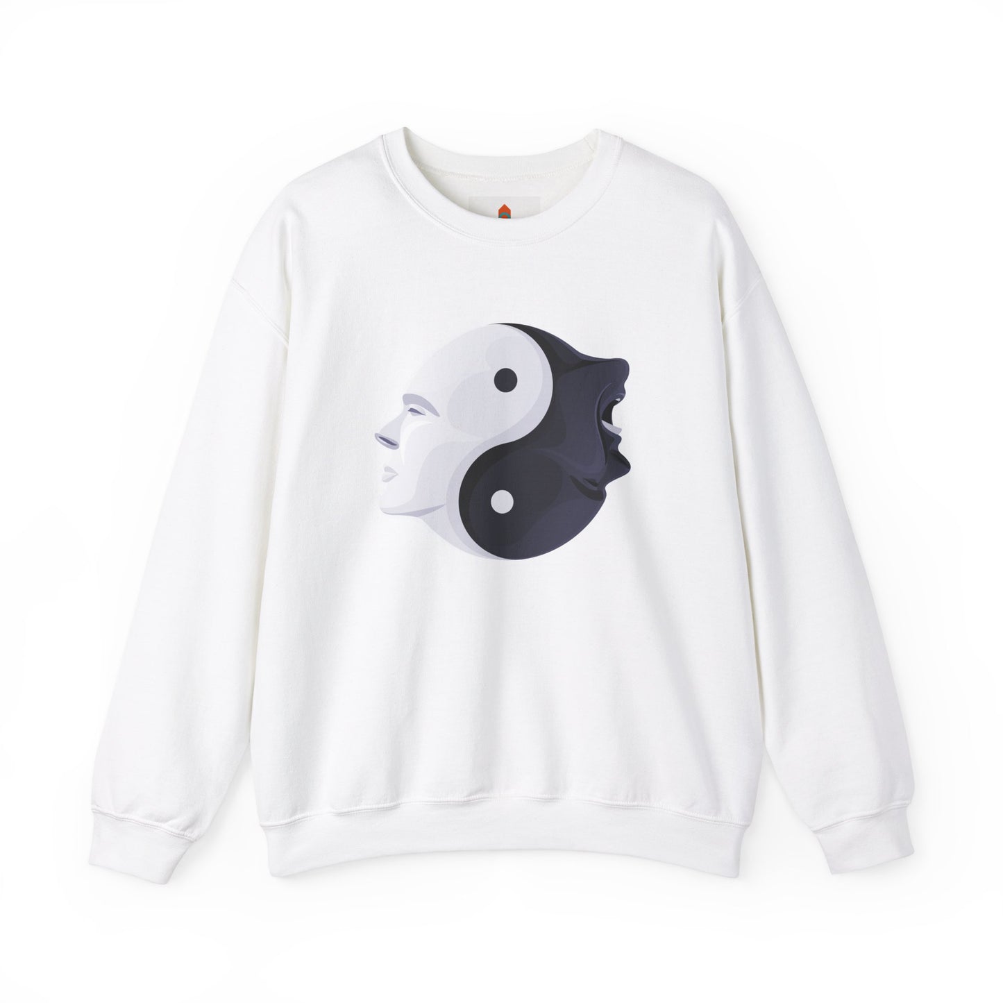 Yin Yang Two Faces Sweatshirt