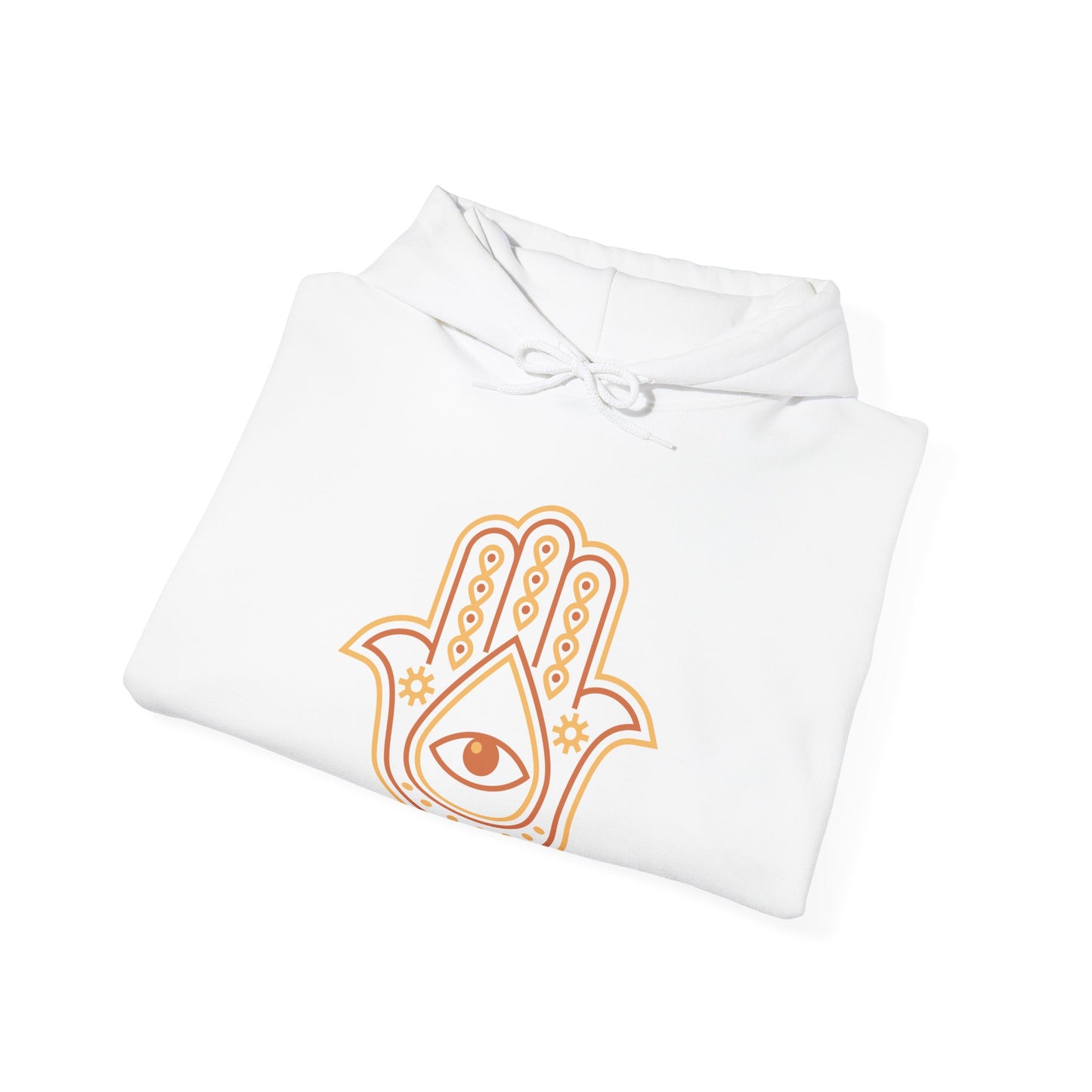 Brown Hamsa Hand Hoodie