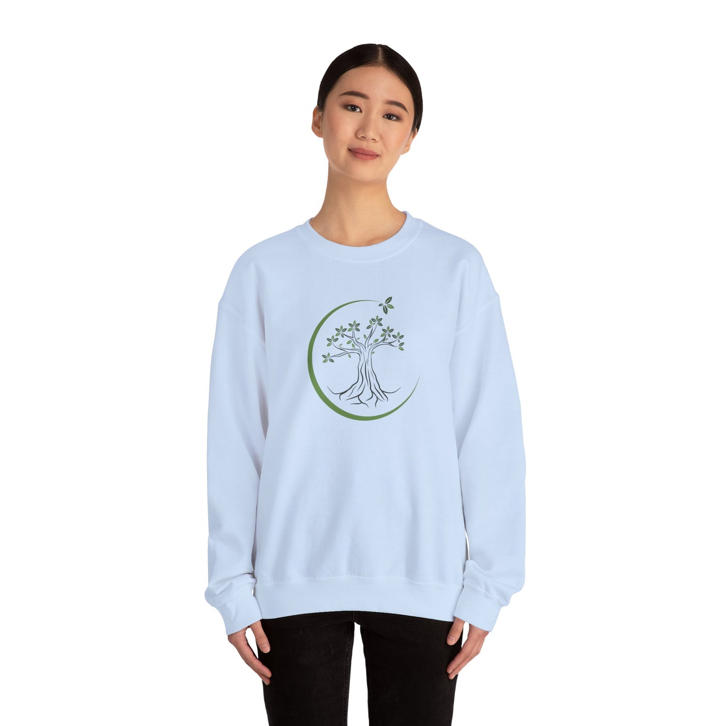 Green Tree of Life Design Sweatshirt