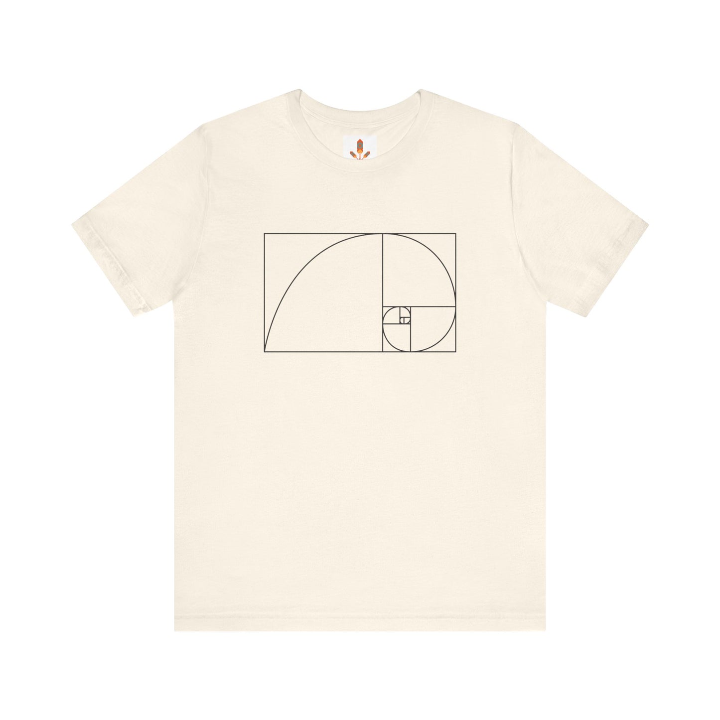 Fibonacci Spiral of Life T-shirt