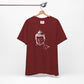 White Buddha Design T-shirt