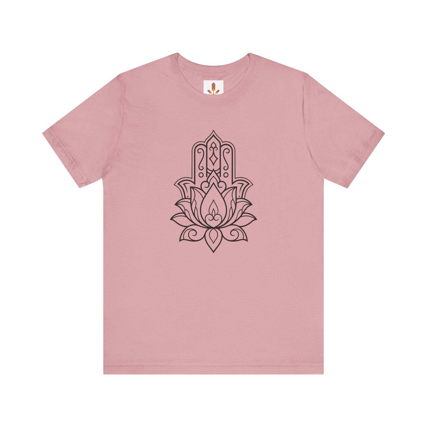 Hamsa Lotus Design T-shirt