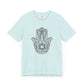 Intricate Hamsa Hand with Star of David T-shirt