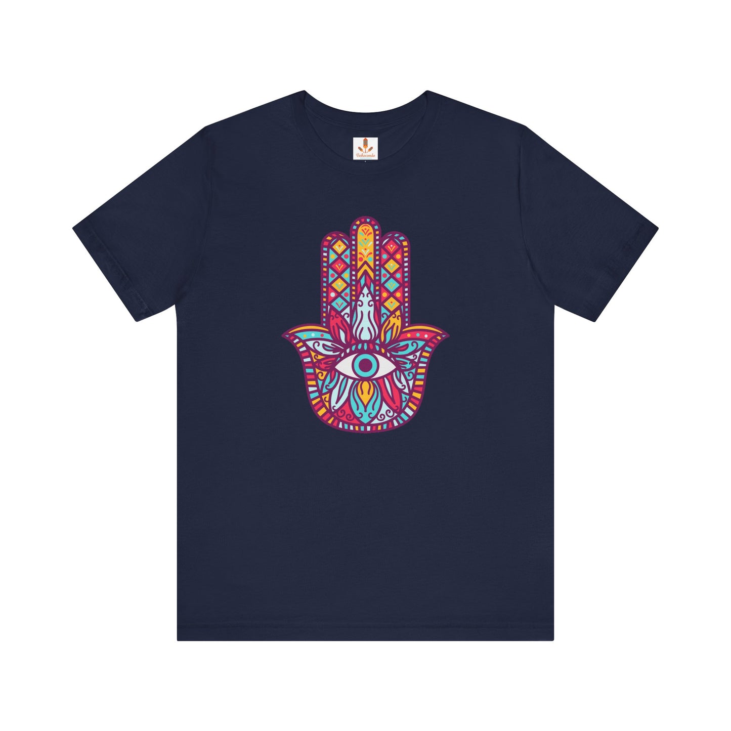 Colorful Fatima Hamsa Hand T-shirt