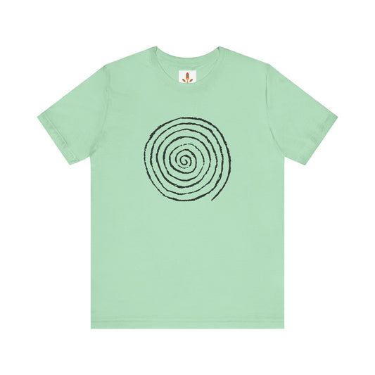 Spiral of Life Drawing T-shirt