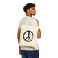 Brush Strokes Peace Sign Cotton Tote Bag