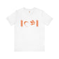 Om Written in Orange T-shirt