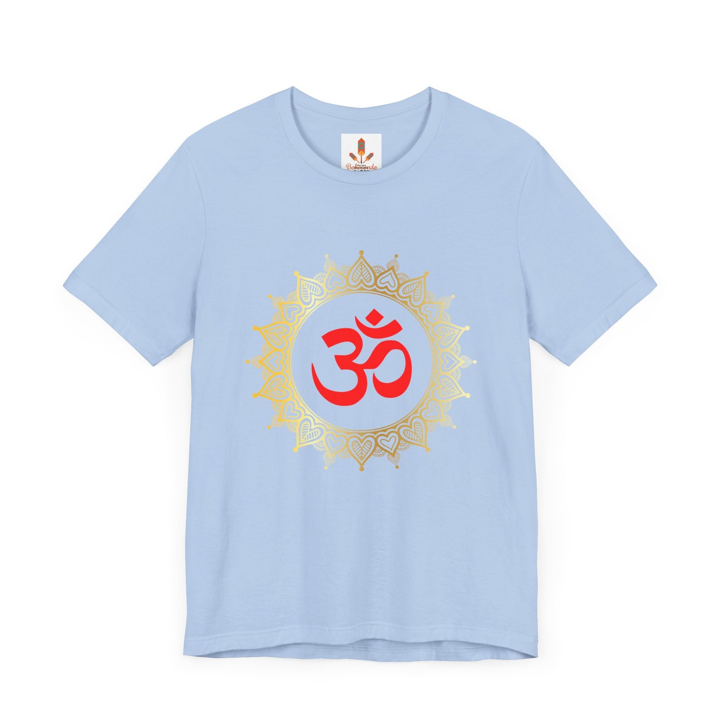 Golden Mandala Om T-shirt