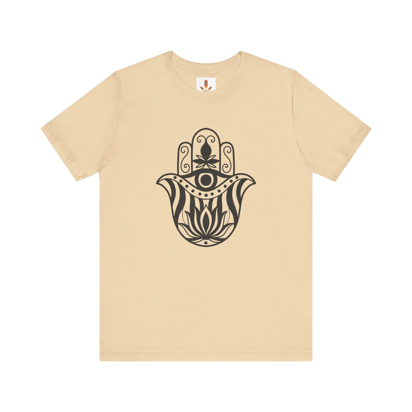 Hamsa Lotus Art T-shirt