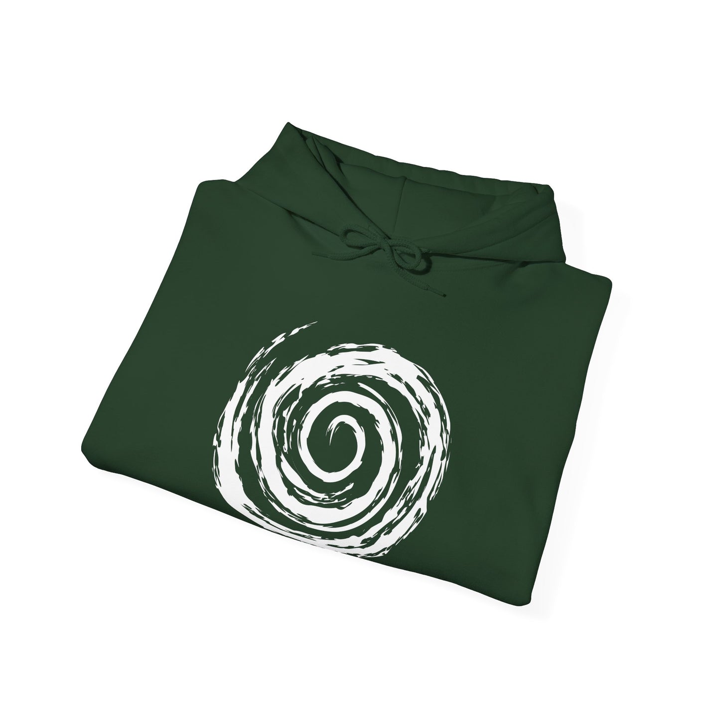 White Spiral of Life Art Hoodie