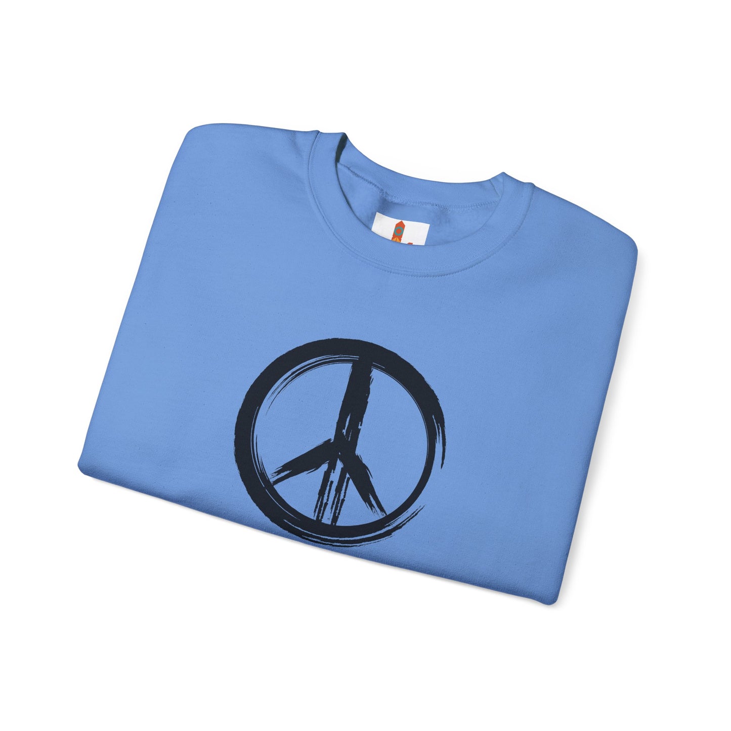 Brush Strokes Peace Sign Sweatshirt