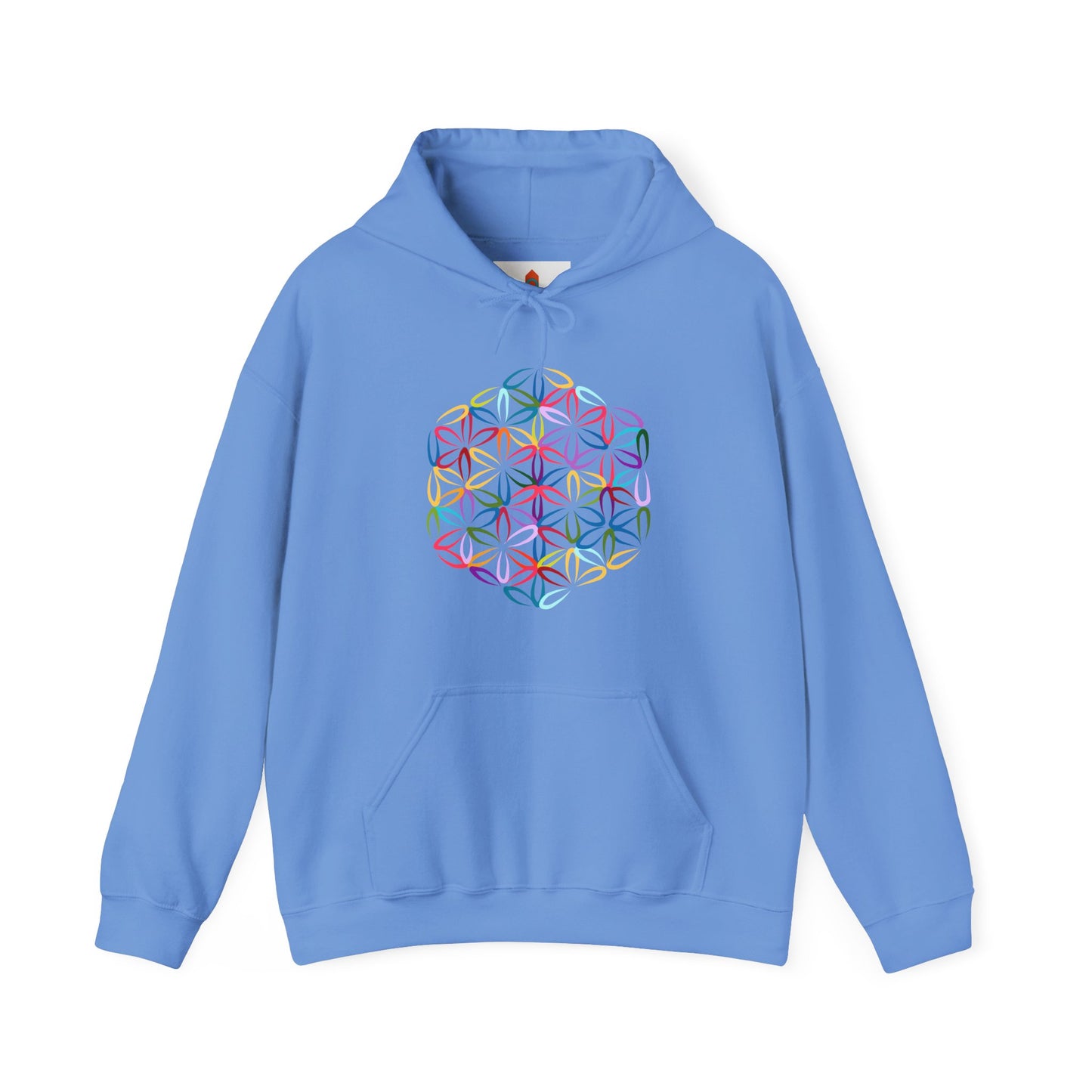 Multicolor Flower of Life Hoodie