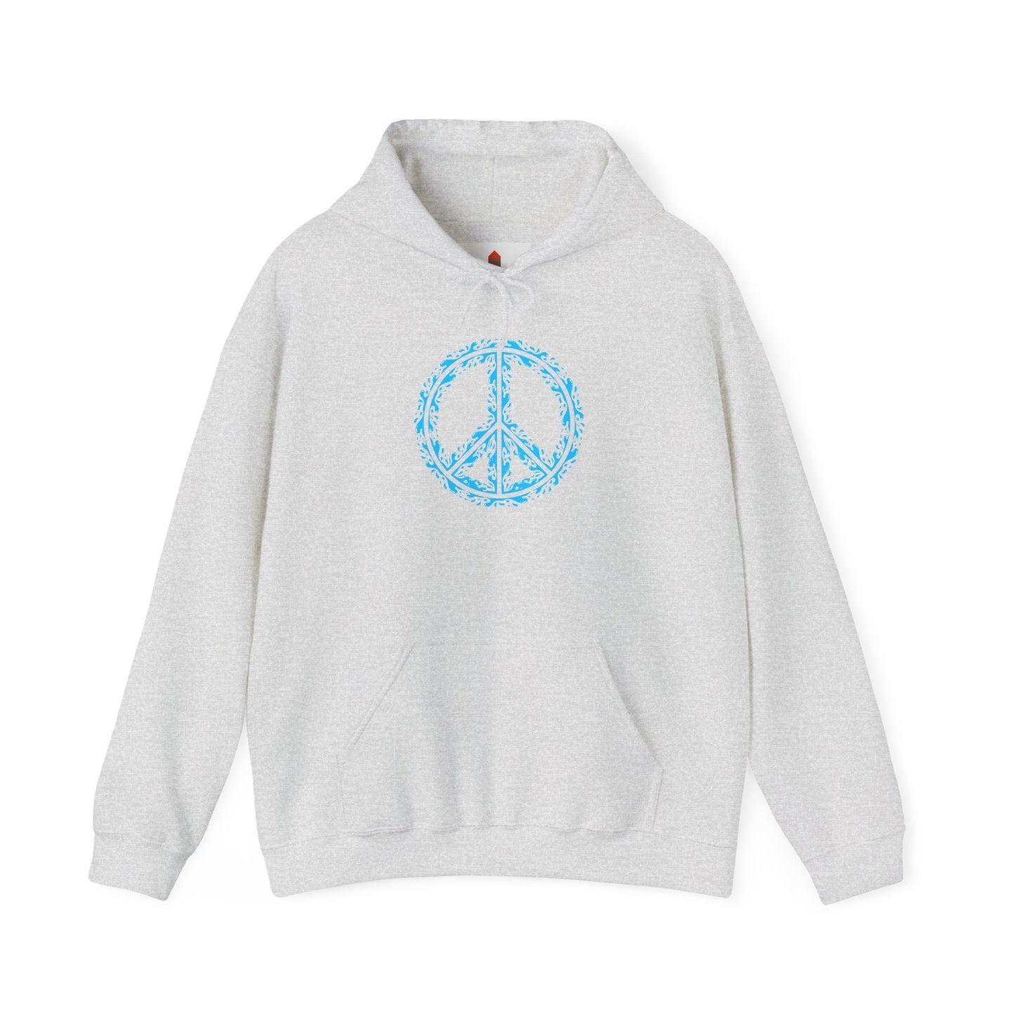 Peace Sign with Water Design Hoodie