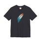 Blue and White Feather T-shirt