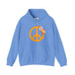 Peace Sign with Flowers Hoodie