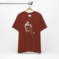 White Buddha Design T-shirt