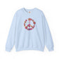Peace Sign made from Flowers Sweatshirt