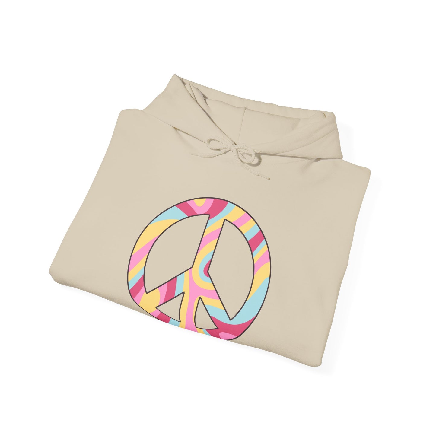 Hippie Peace Sign Hoodie