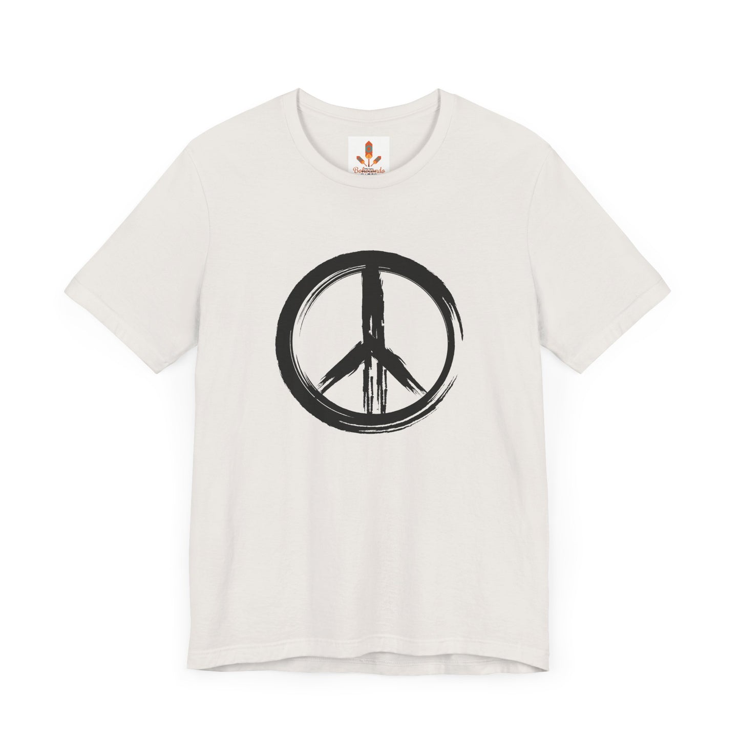 Brush Strokes Peace Sign T-shirt