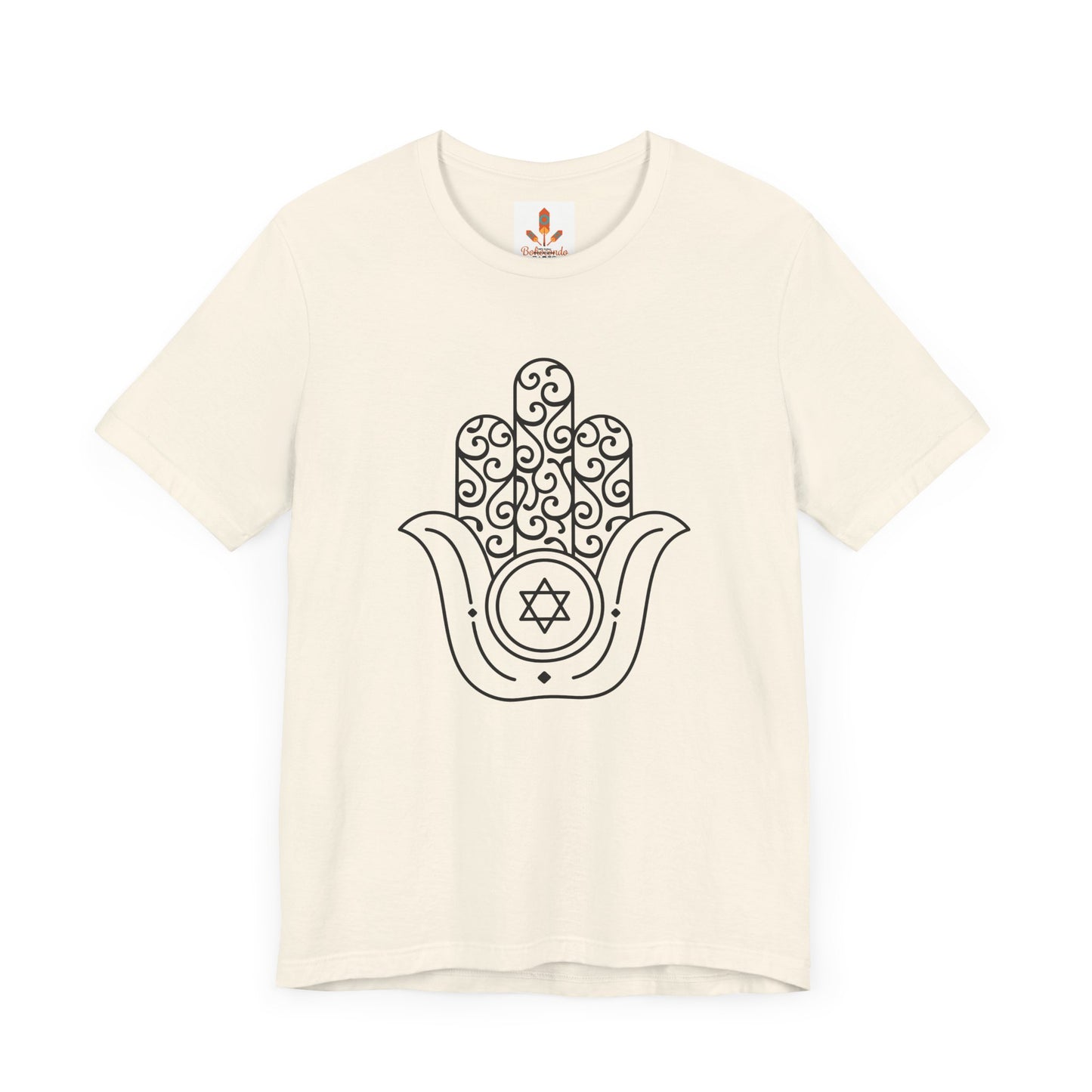 David Star in Hamsa Hand T-shirt